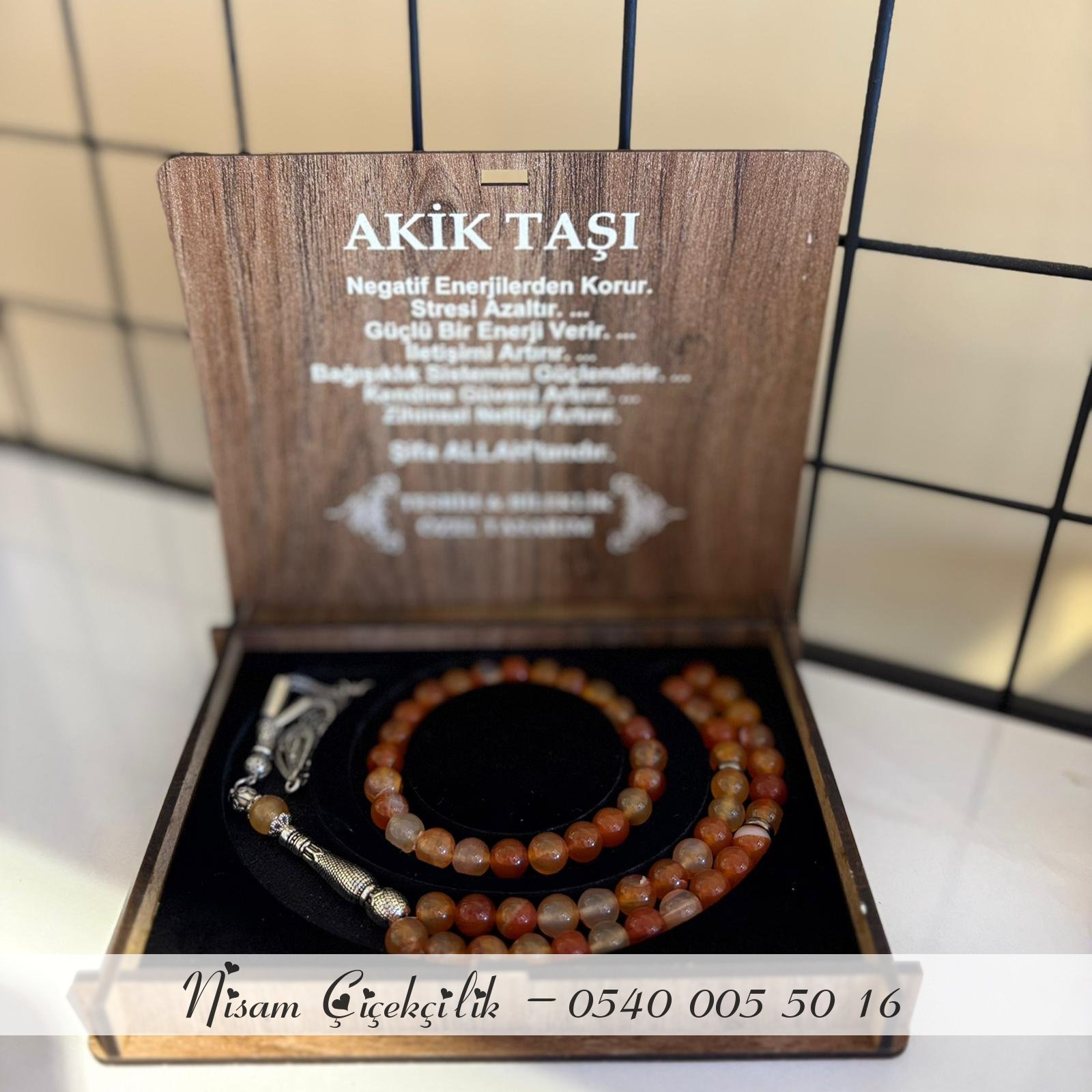 Tesbih ( Akik Taşı )