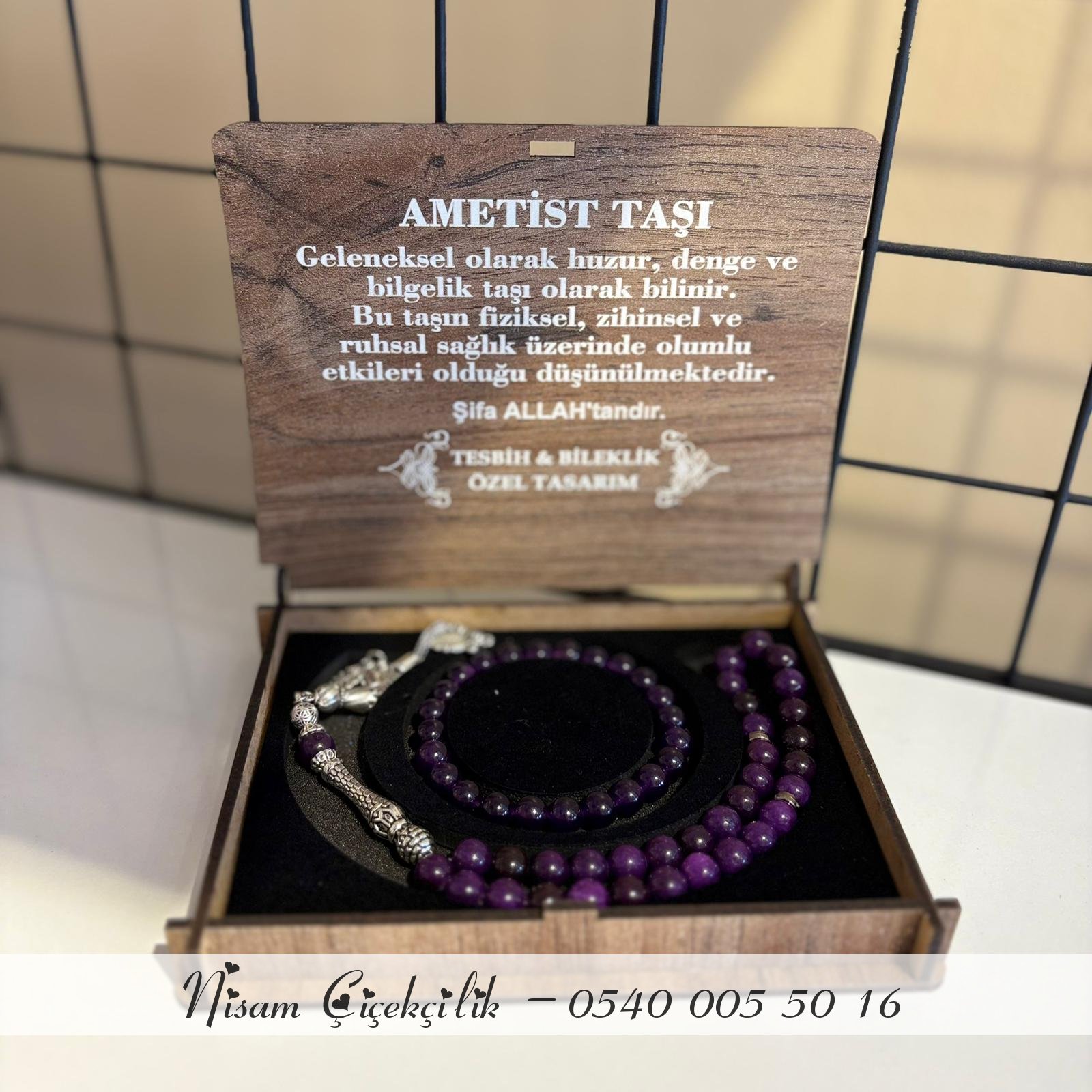 Tesbih ( Ametist Taşı )