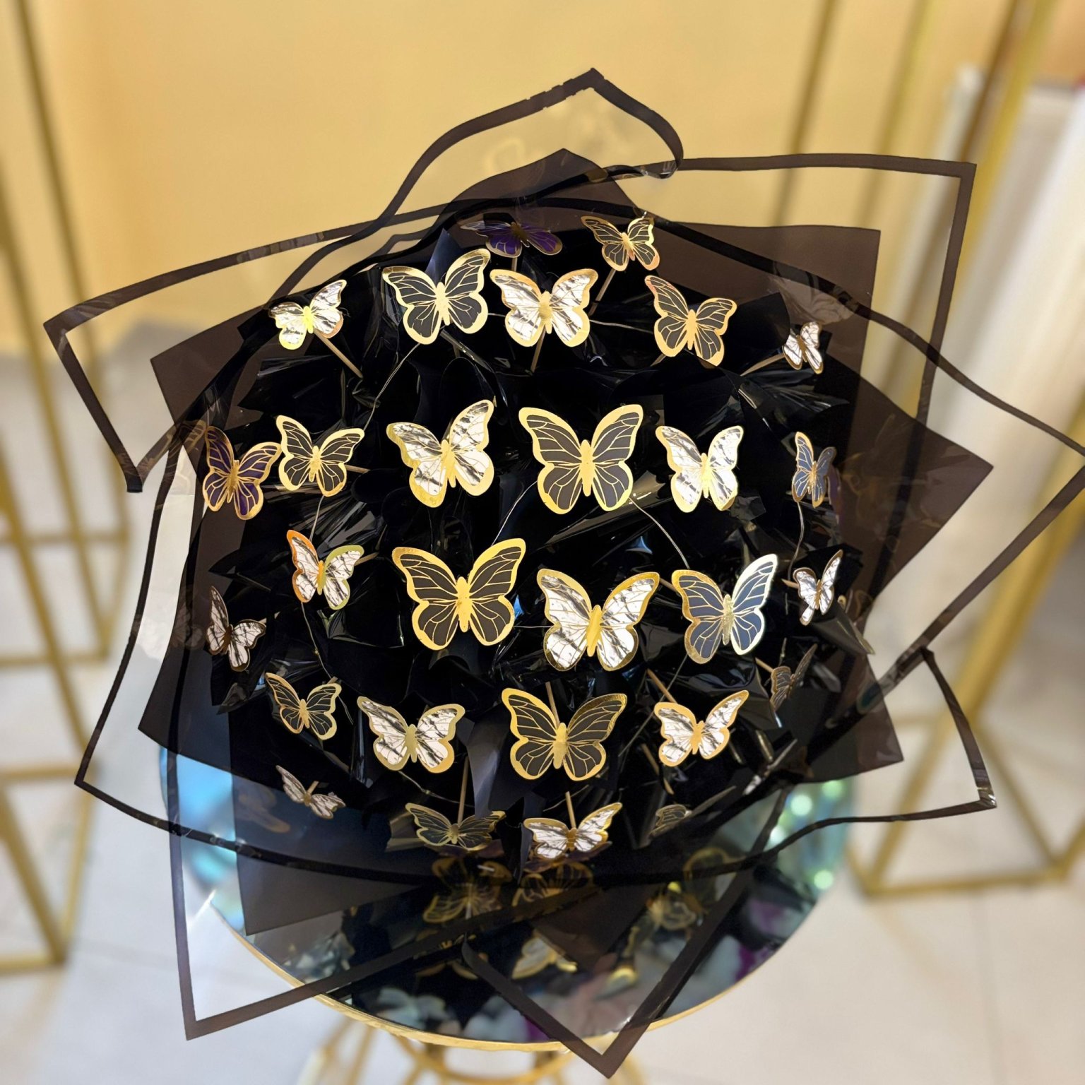 Ledli Kelebek Buketi