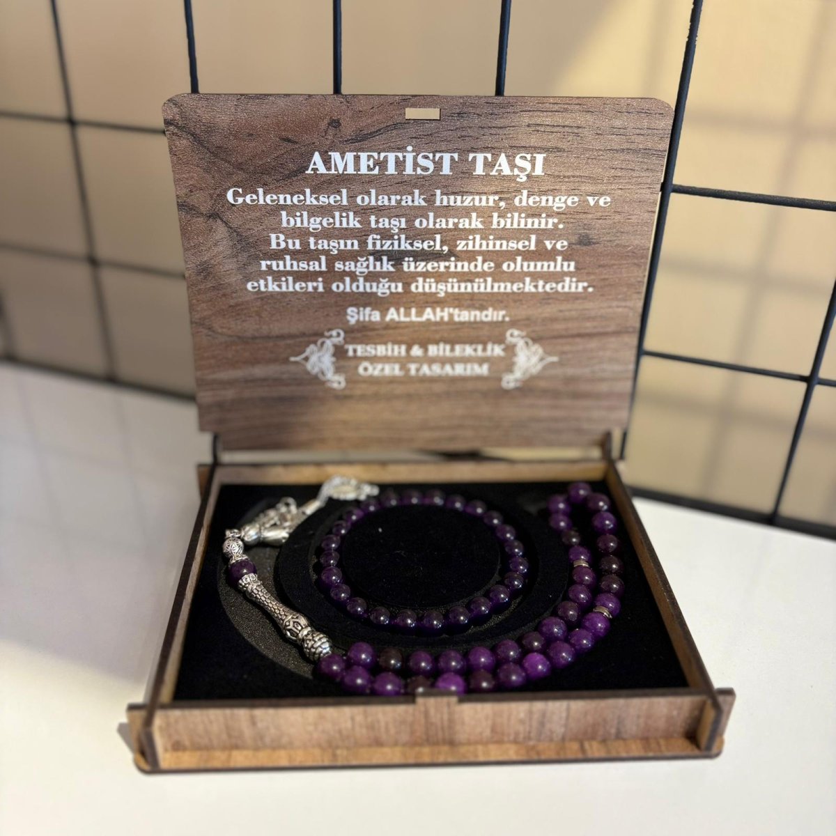 Tesbih ( Ametist Taşı )