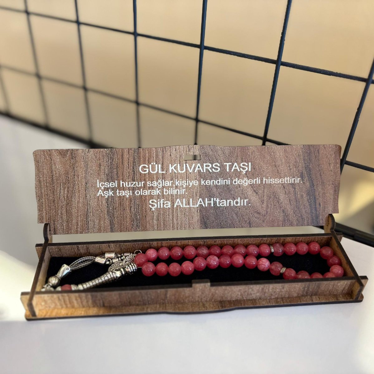 Tesbih ( Gül Kuvars Taşı )